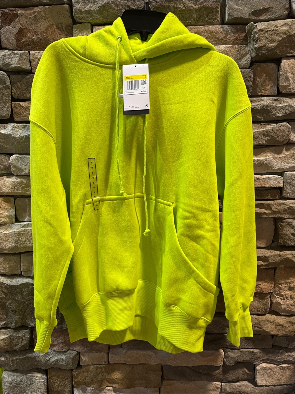 Nike Women's Neon Lime Pullover Hoodie